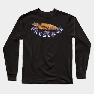 Sea turtle preservation Long Sleeve T-Shirt